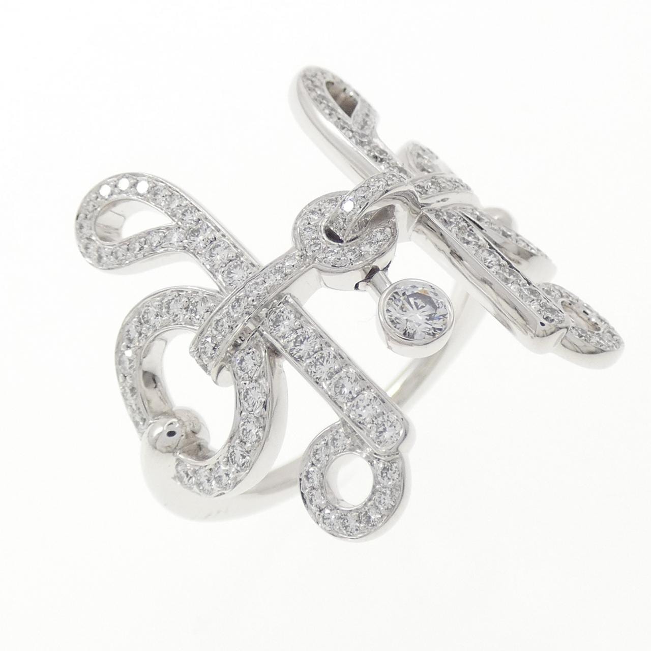 エルメス ダイヤモンド リング 0.72CT