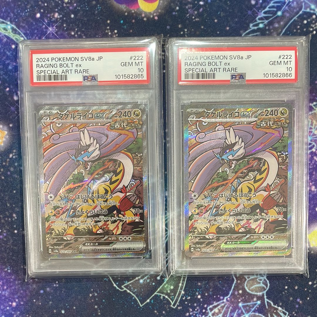 タケルライコex SAR [SV8a 222/187](ハイクラスパック「テラスタルフェスex」)