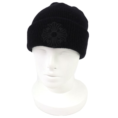 Chrome Hearts Wool Watch Cap CH Plus "Black"