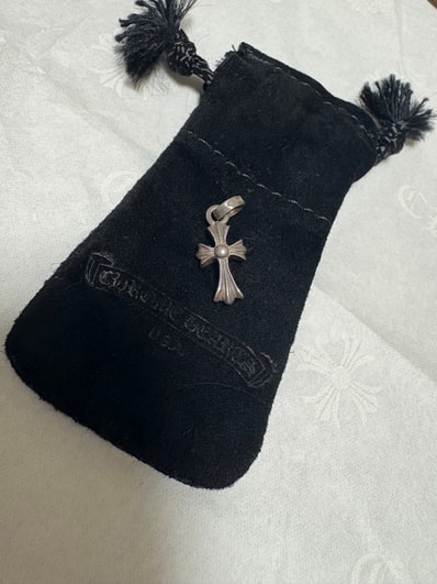 Chrome Hearts CH Cross Baby Fat Charm "Silver"