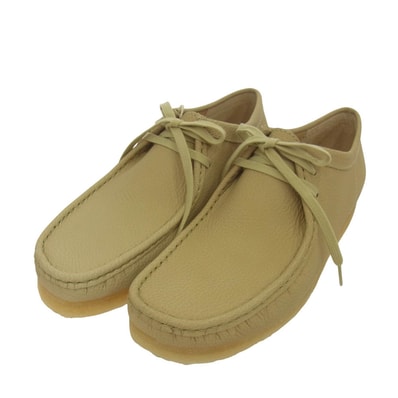 Supreme シュプリーム スニーカー 25SS 11826 × Clarks クラークス Reflective Wallabee リフレクティブ ワラビー レザーシューズ クレープソール 9.5【新古品】【未使用】【中古】