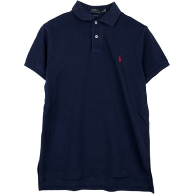 古着 ラルフローレン Ralph Lauren POLO RALPH LAUREN CUSTOM FIT 半袖 ポロシャツ メンズM相当/eaa623785