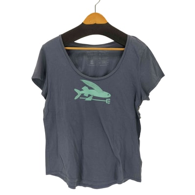 SLIM FIT Flying Fish Organic Scoop T-Shirt【1141699548967】