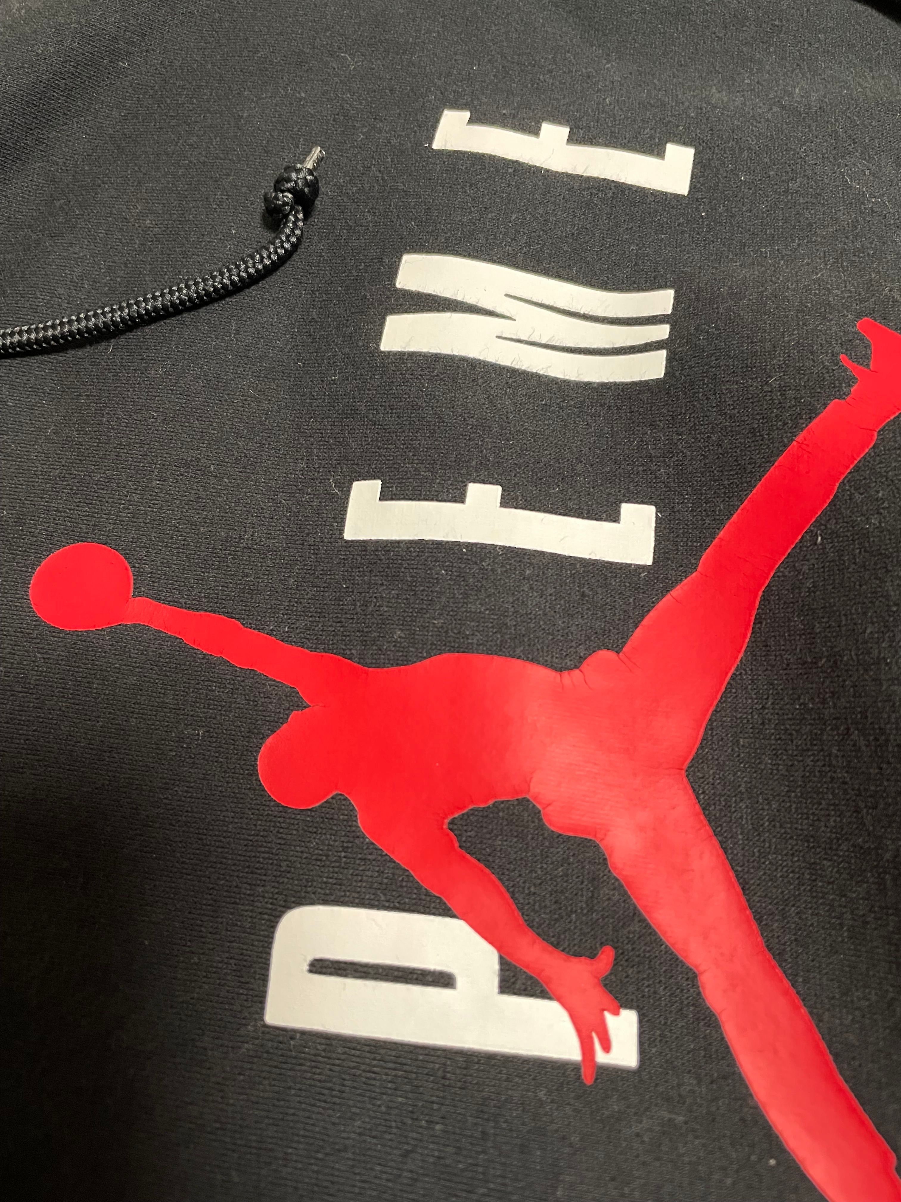 シュプリーム ナイキ エア ジョーダン フーディー スウェットシャツ ブラック NIKE ナイキ×SUPREME Air Jordan Hooded Sweatshirt