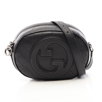 グッチ GUCCI ブロンディ ショルダーバッグ バッグ レザー レディース ブラック系 760175AACPY1000 【新品】