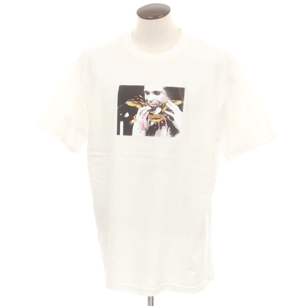 【中古】シュプリーム Supreme x ANTIHERO 2025年秋冬 Ozzy Tee コットン 半袖Tシャツ ホワイト【サイズXL】【メンズ】