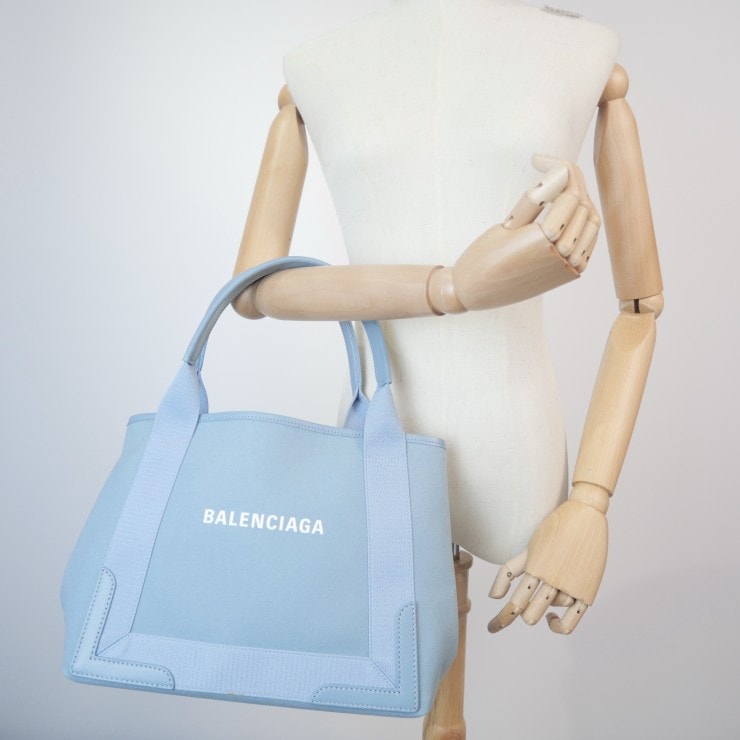 B (目立った傷や汚れなし)】BALENCIAGA（バレンシアガ） ネイビー