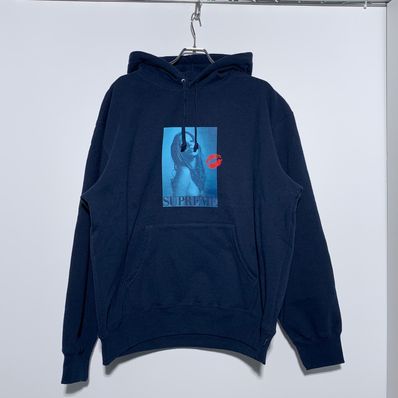 Supreme Kate Moss Hooded Sweatshirt "Navy"