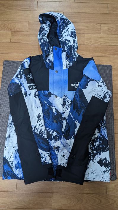 Supreme x The North Face Mountain Parka "Blue"