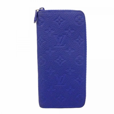 ★SALE【6cd5396】ルイヴィトン 長財布 トリヨン ジッピーウォレットヴェルティカル M80791 ネオンブルー【中古】メンズ