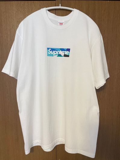 Supreme / Emilio Pucci® Box Logo Tee "White/Blue"