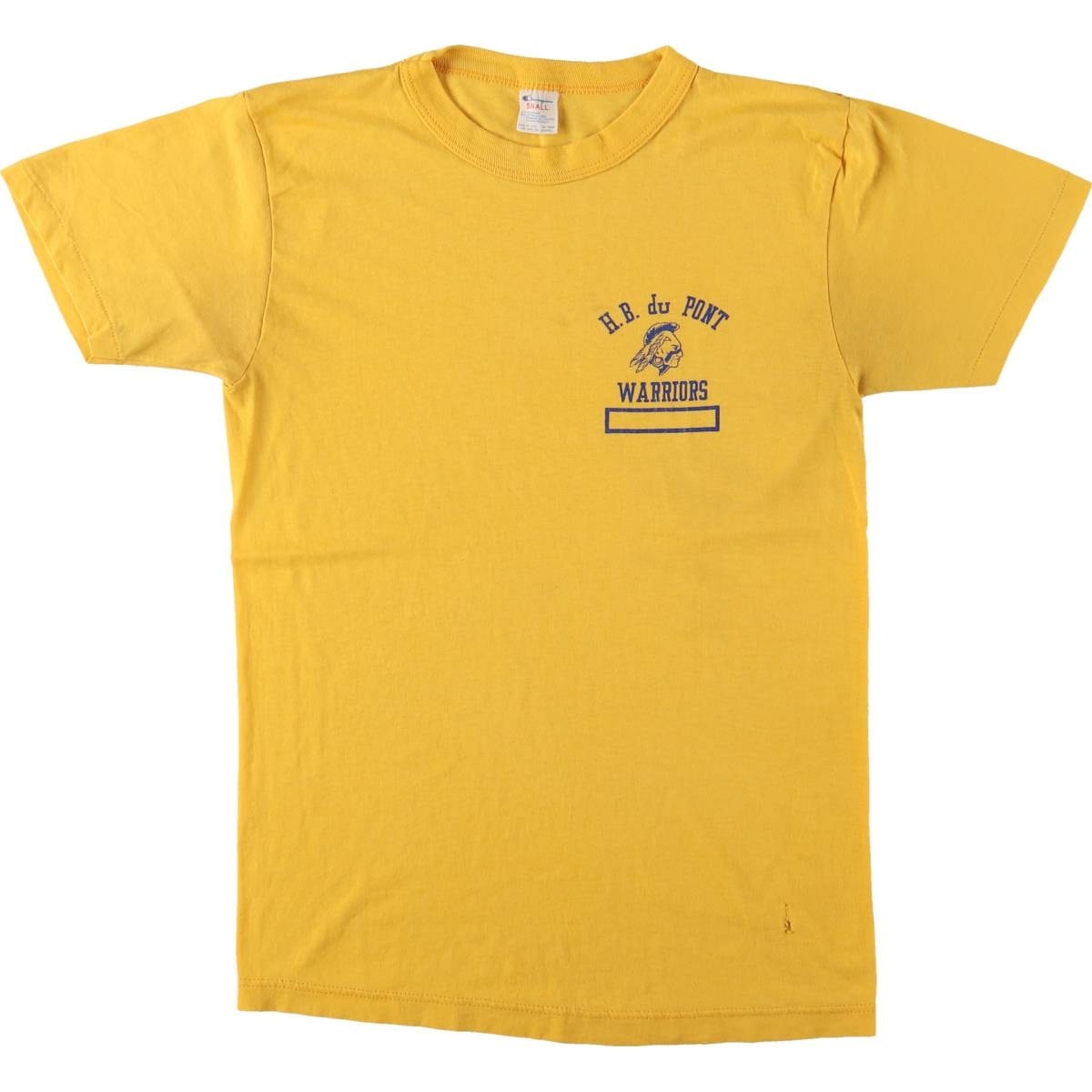 古着 80年代 チャンピオン Champion トリコタグ カレッジTシャツ USA製 レディースS相当 ヴィンテージ/eaa566006