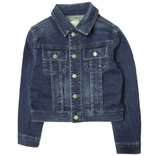 新品 POLO RALPH LAUREN ポロ・ラルフローレン KIDS デニムトラッカージャケット CWPOOTWB6010009 6(120) Indigo Gジャン キッズ アウター g14733