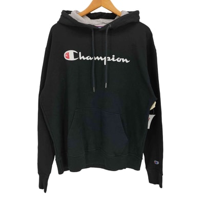 スクリプトロゴ プリント プルオーバー パーカー【1140722401811】