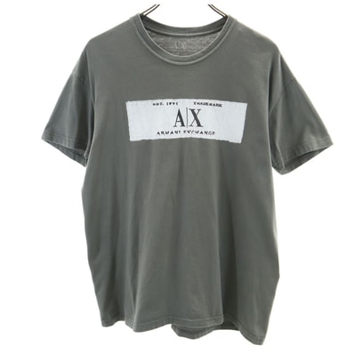 ARMANI EXCHANGE アルマーニエクスチェンジ 半袖 Tシャツ M グレー