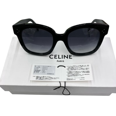 186005 現状品 CELINE セリーヌ サングラス ブラック CL4002UN