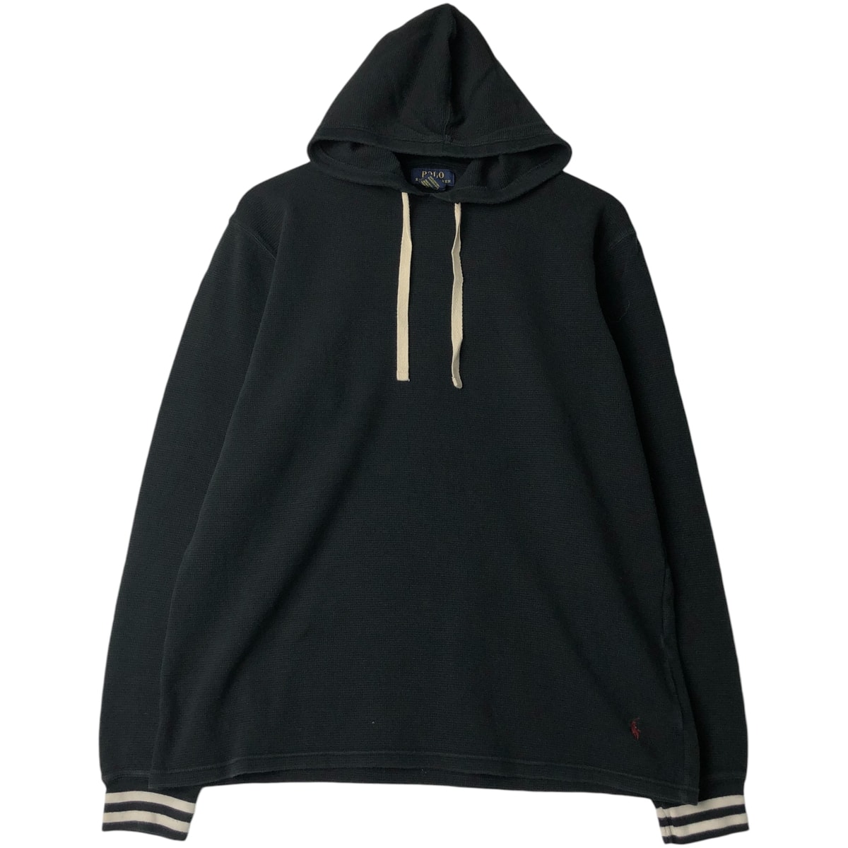 古着 ラルフローレン Ralph Lauren POLO RALPH LAUREN フード付き サーマルロングTシャツ メンズL相当/eaa616253