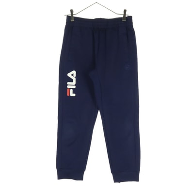 FILA フィラ ロゴプリント スウェットパンツ M ネイビー