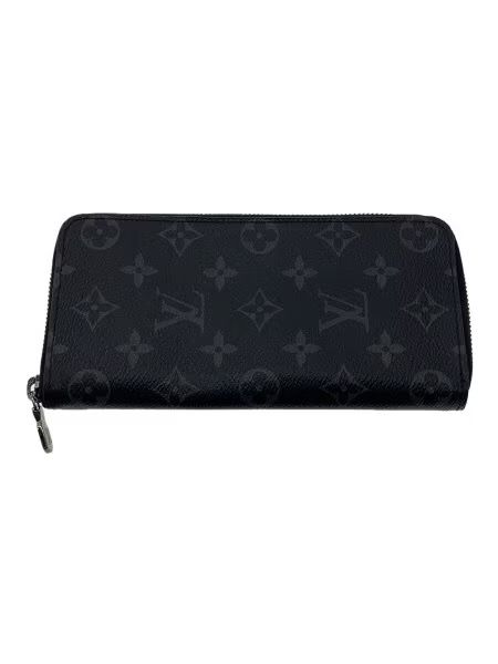 Louis Vuitton Zippy Wallet Vertical Monogram Eclipse