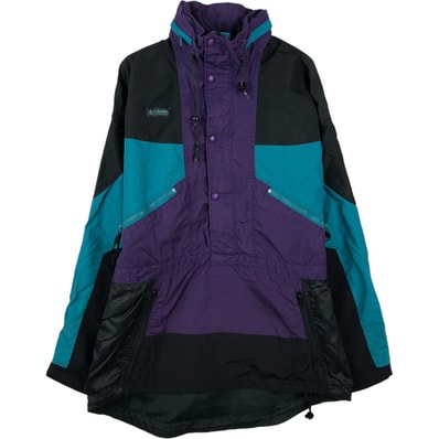 古着 90年代 コロンビア Columbia 白タグ アノラックジャケット メンズM相当 ヴィンテージ/eaa610254