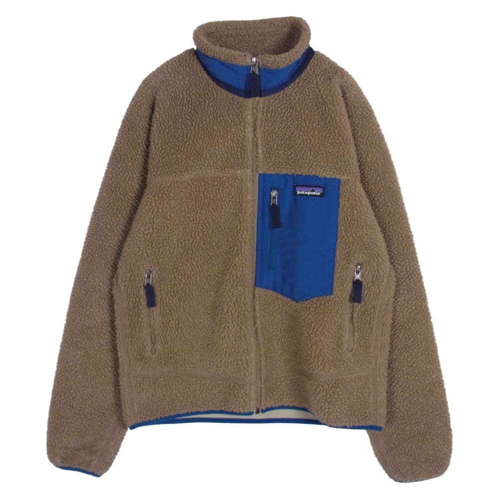 patagonia パタゴニア ジャケット 17AW 23056 CLASSIC RETRO-X クラシック レトロX フリース ジャケット ライトブラウン系 XS【中古】