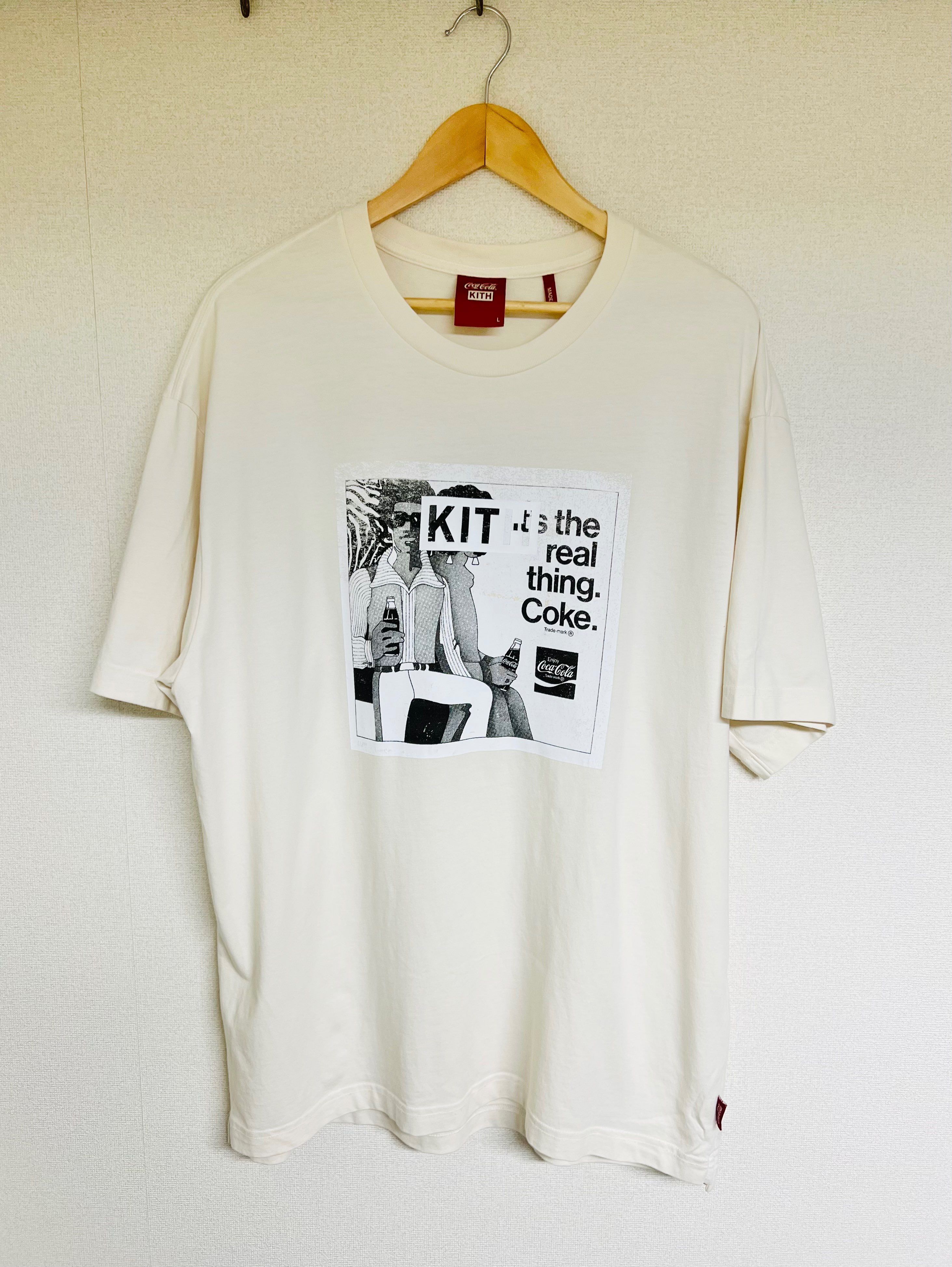 KITH Coca-Cola 60S Vintage Tee "Ivory"