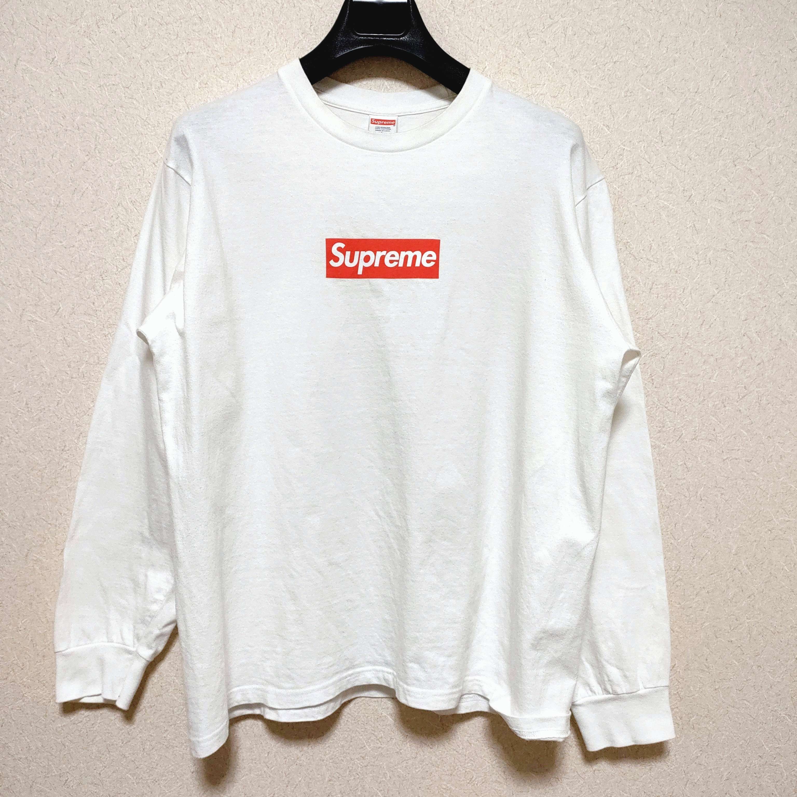 Supreme Box Logo L/S Tee "White"