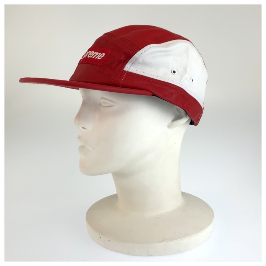 A (未使用に近い)】超美品 Supreme シュプリーム 2-Tone Leather Camp