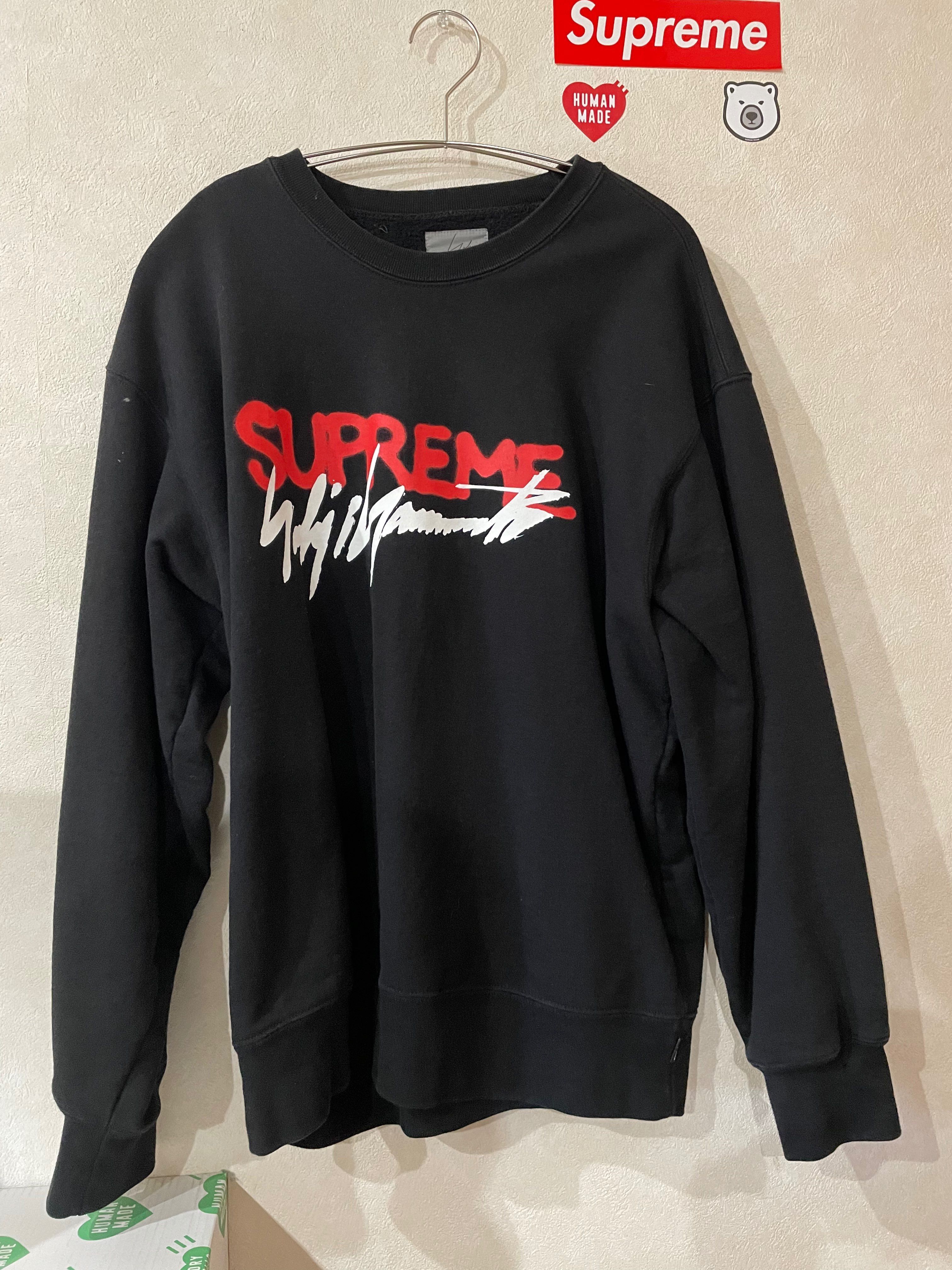 Supreme x Yohji Yamamoto Crewneck "Black"