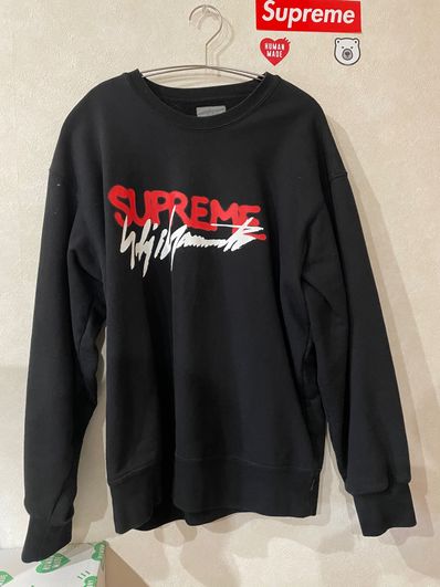 Supreme x Yohji Yamamoto Crewneck "Black"