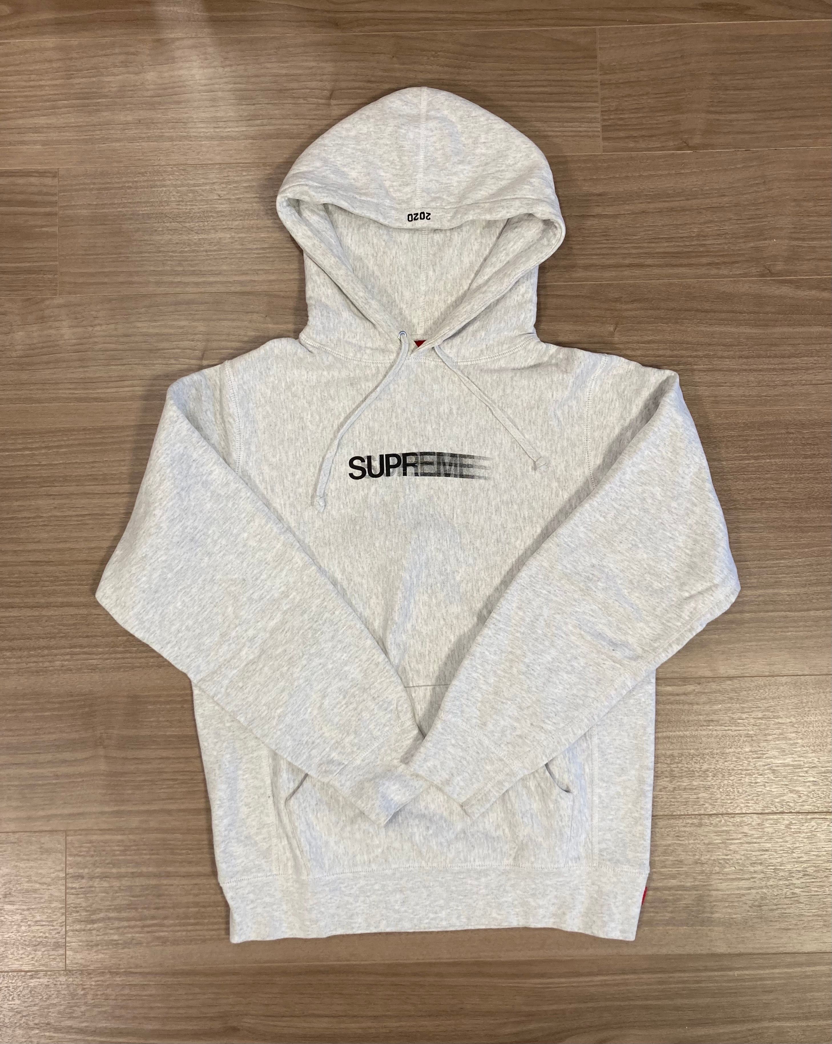 Supreme Motion Logo Hooded Sweatshirt "Grey" (20SS)