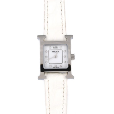 エルメス Hウォッチ ・11P HH1.110 SS クォーツ