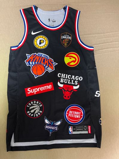 Supreme / Nike®/NBA Teams Authentic Jersey "Black"
