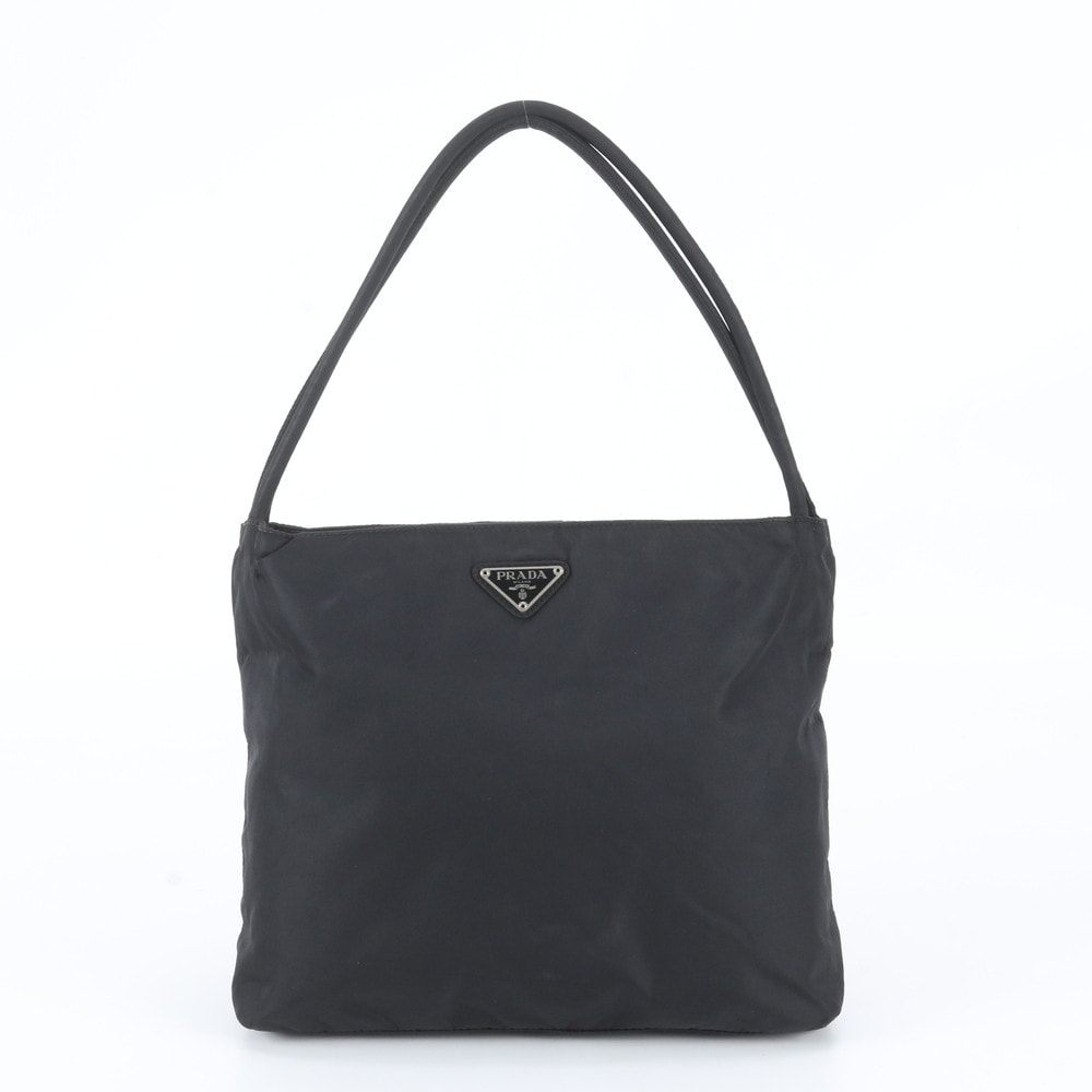 ■美品 プラダ テスート ナイロントライアングルロゴトート バッグ