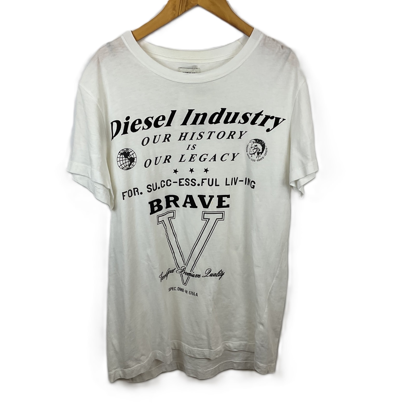 DIESEL 【ディーゼル】Tシャツ フロントロゴ 