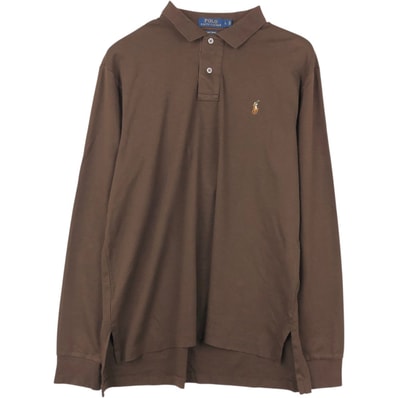古着 ラルフローレン Ralph Lauren POLO RALPH LAUREN 長袖 ポロシャツ メンズL相当/eaa667167