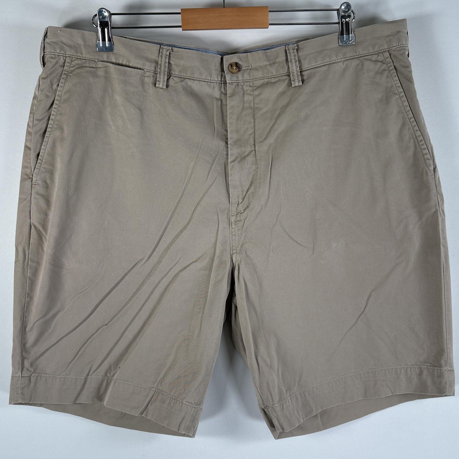 古着 ポロ・ラルフローレン POLO RALPH LAUREN ショートパンツ チノパン ポロチノ 大きいサイズ コインポケット w40 ベージュ メンズ