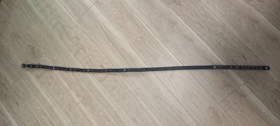 SAPEur x HTC Narrow Flower Belt "Black"