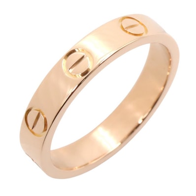 カルティエ CARTIER ミニラブリング リング・指輪 ジュエリー K18PG(ピンクゴールド) レディース ゴールド系 B4085200 【中古】