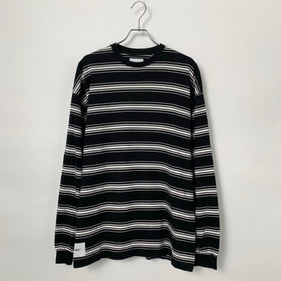 WTAPS Bdy 01 / LS / Cotton. Textile "Black"