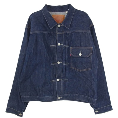Levi's リーバイス 70506-0028 TYPE I JACKET 1936 506XX 1stタイプ オーガニックコットン デニムジャケット Gジャン インディゴブルー系 44【美品】【中古】