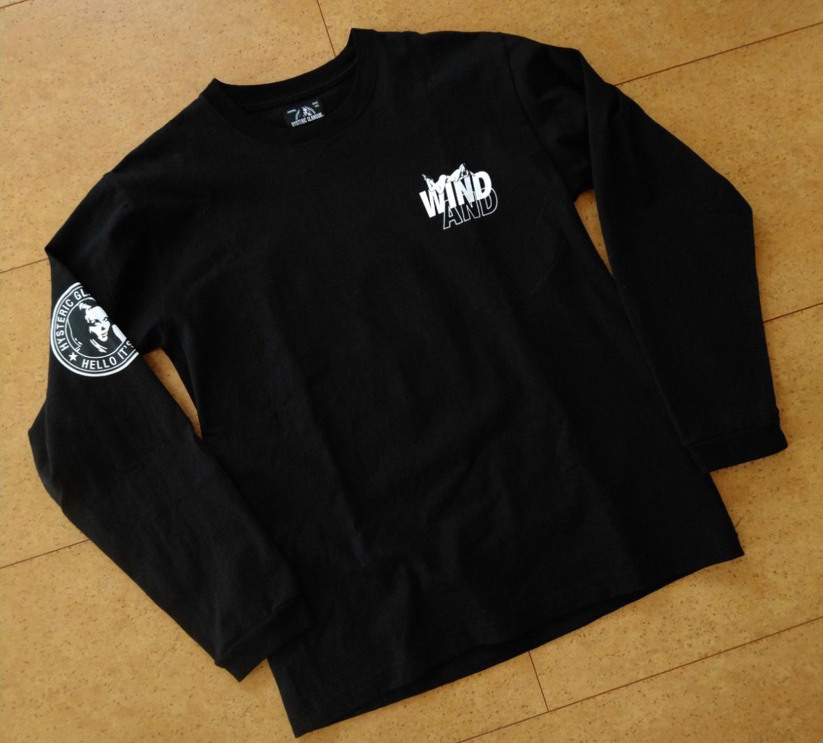 HYSTERIC GLAMOUR×WINDANDSEA L/S T-SHIRT