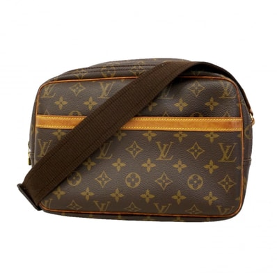 ★最終価格【6db0912】ルイヴィトン ショルダーバッグ モノグラム リポーターPM M45254 ブラウン【中古】レディース