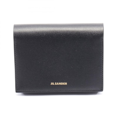 ジルサンダー JIL SANDER オリガミ マルチカードホルダー カードケース アクセサリー レザー レディース ブラック系 J07UI0020P4840001 【新品】