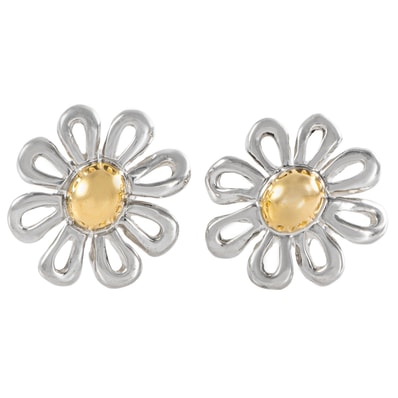 TIFFANY&Co. ティファニー デイジー フラワー ピアス パロマ・ピカソ スターリングシルバー シルバー【中古】