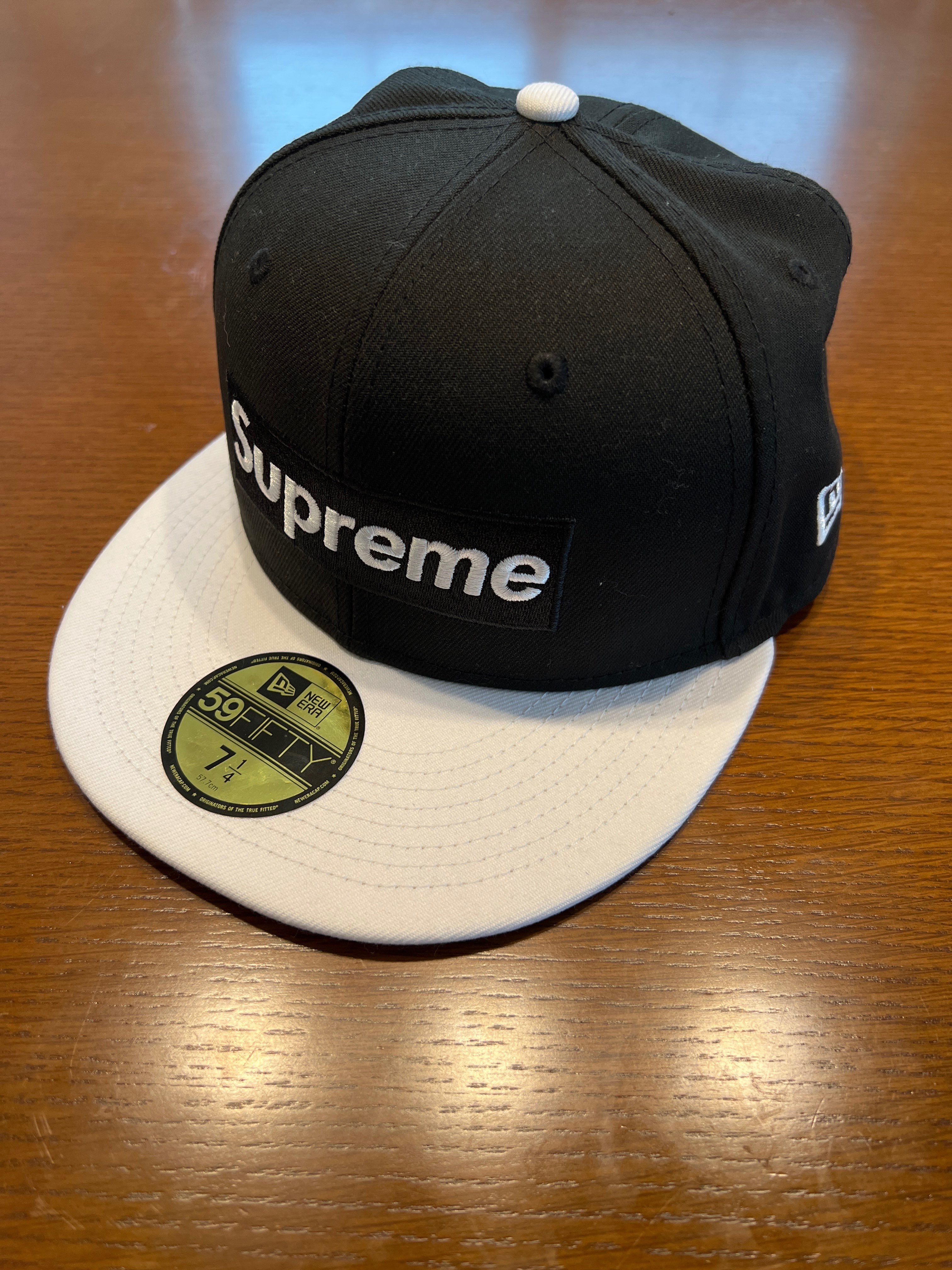 Supreme 2-Tone Box Logo New Era "Black"
