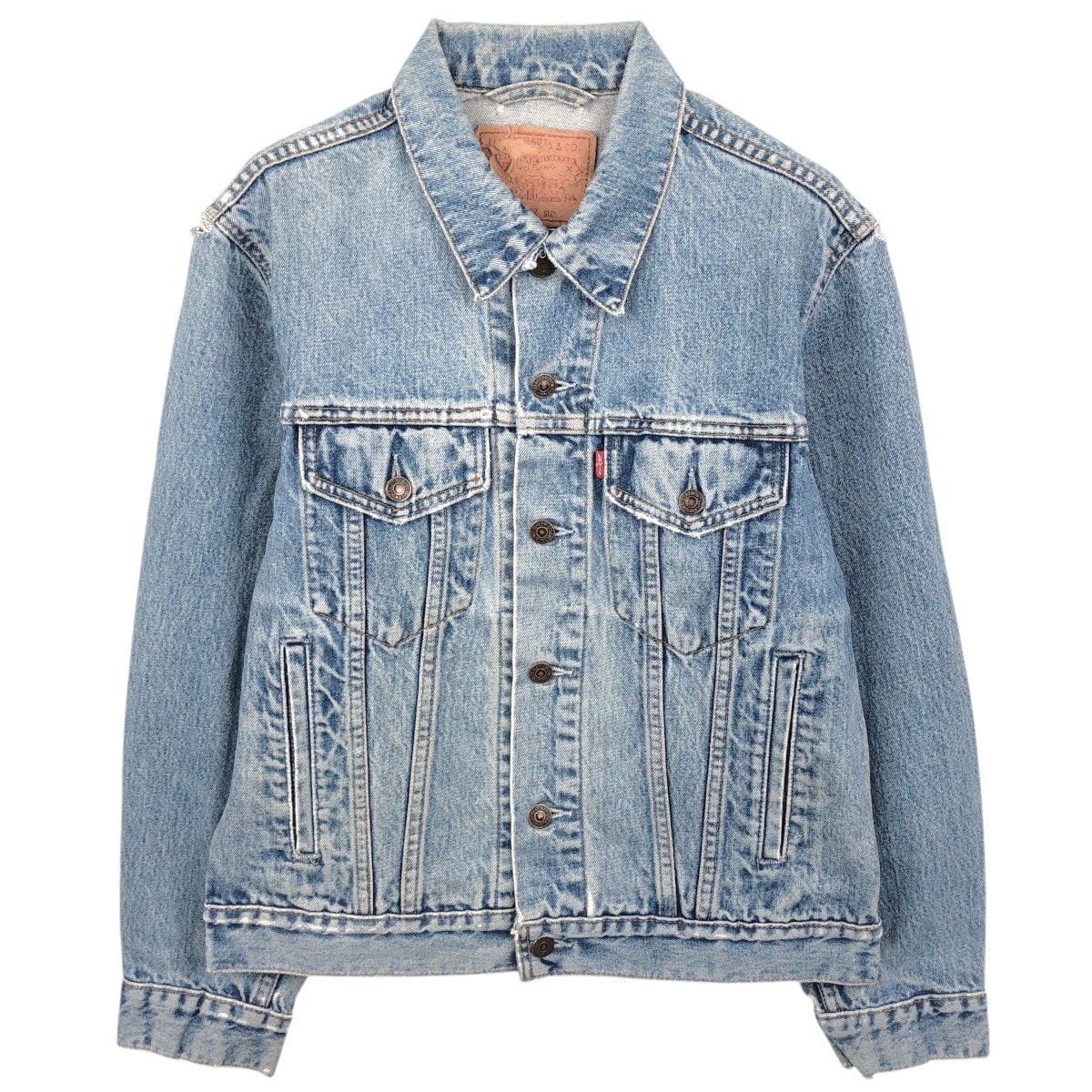 古着 90年代 リーバイス Levi's 70503-02 デニムジャケット Gジャン メンズS相当 ヴィンテージ/eaa663744