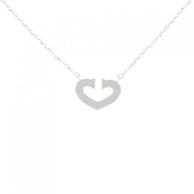 カルティエ Cハート ネックレス
