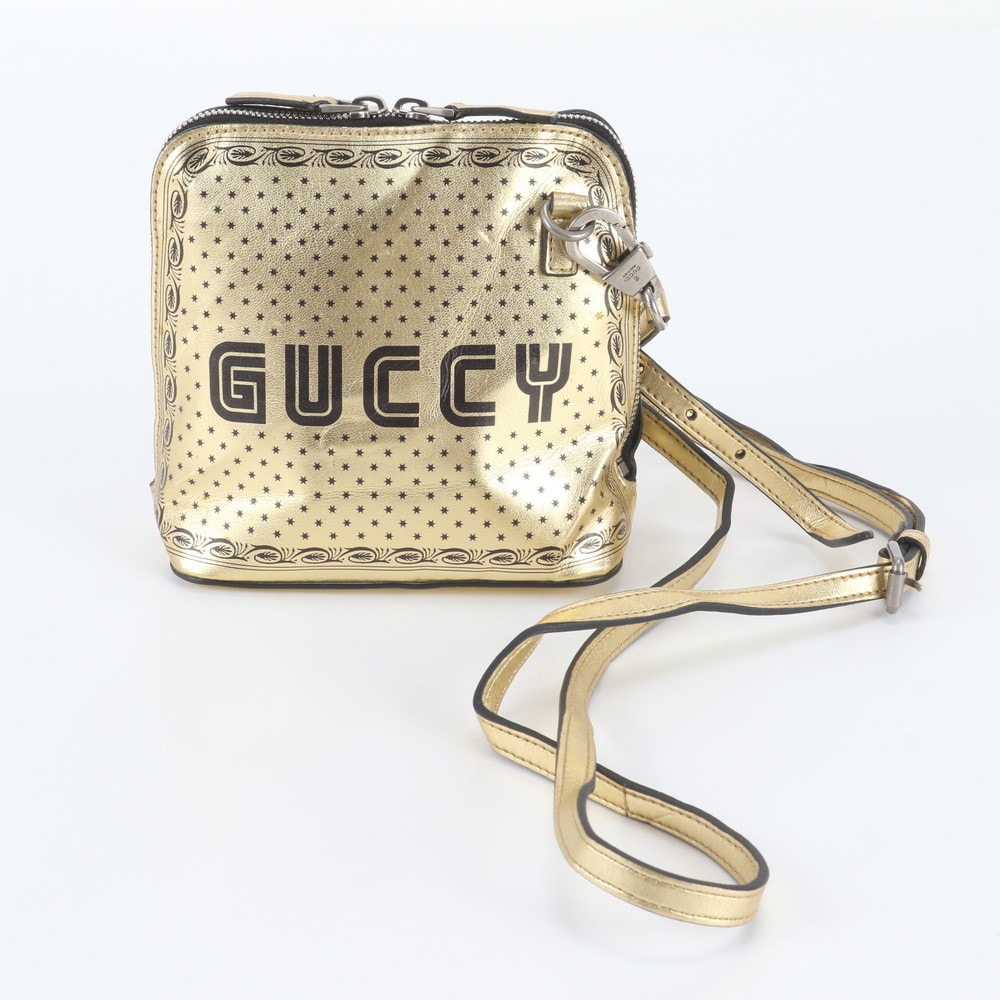 ■美品 グッチ SEGA コラボ GUCCY ロゴ スター 星 511189