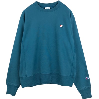 古着 チャンピオン Champion REVERSE WEAVE リバースウィーブ ワンポイントロゴスウェットシャツ トレーナー メンズM相当/eaa683343